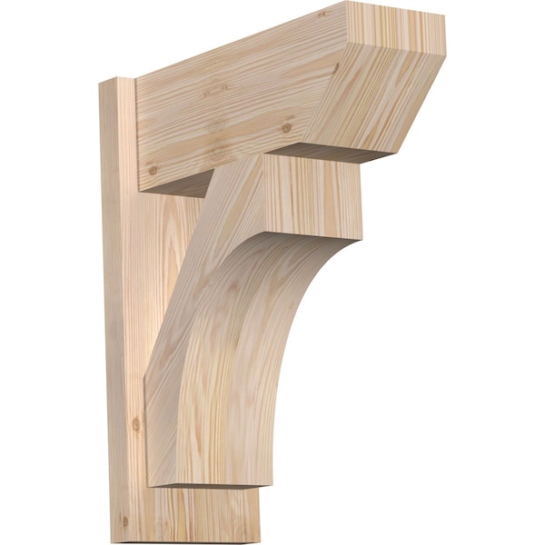 Ekena Millwork Westlake Slat Smooth Outlooker, Douglas Fir, 7 1/2"W x 18"D x 22"H OUT08X18X22WTL06SDF - main